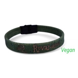 50 pcs Cork Bracelets With Laser Engraving Black colour clasp. B11