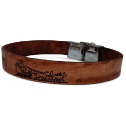 "Wholesale Leather Bracelets with Custom Engraving – Unique & Stylish"