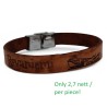 "Wholesale Leather Bracelets with Custom Engraving – Unique & Stylish"