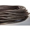 WHOLESALE 8mm 25mtrs Black Genuine Leather Cord Round