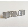 Cord clasp 2x10mm. Stainless steel. For leather cords. IZ033