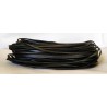 WHOLESALE 3x2mm 25mtrs Black Genuine Leather Cord Flat