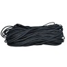 WHOLESALE 3mm 25mtrs Dark Graphite Matte Genuine Leather Cord Round Not Polished