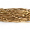 5x2mm Natural Genuine Leather Cord Flat