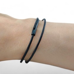 Minimalist Leather Bracelet