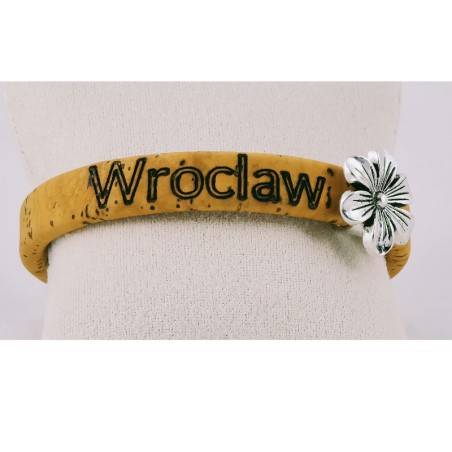 20 pcs Cork Bracelet With Engraving VEG001