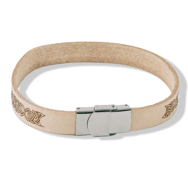 20 pcs Leather Bracelets With Personalized Engraving