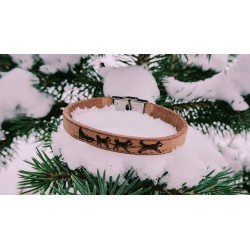 20 pcs Leather Bracelets With Personalized Engraving