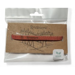 30 pcs Cork Bracelets With Laser Engraving Black colour clasp. B09